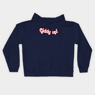 Giddy Up! Kids Hoodie